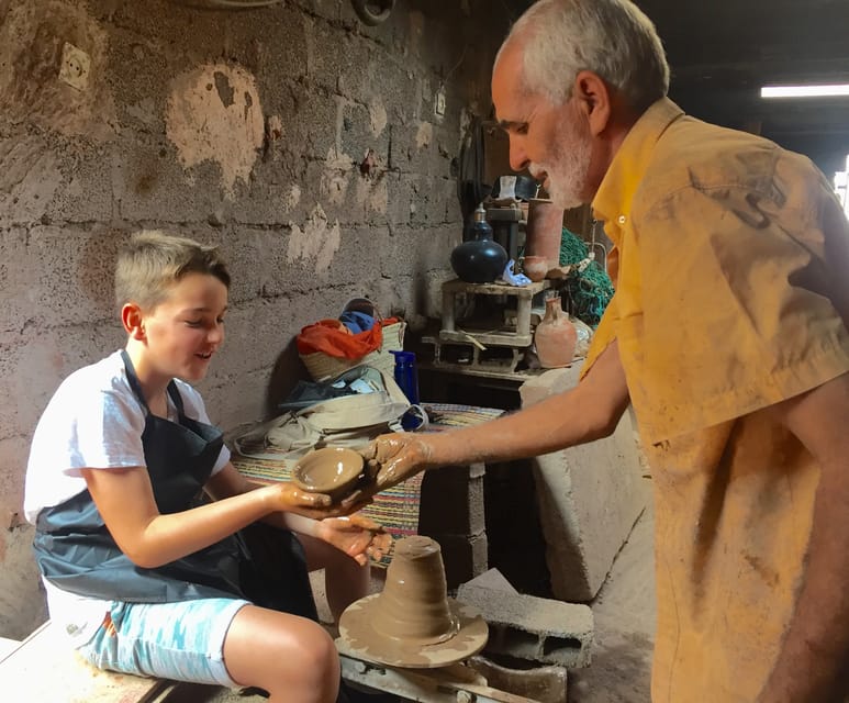 talleres de cerámica en Marrakech